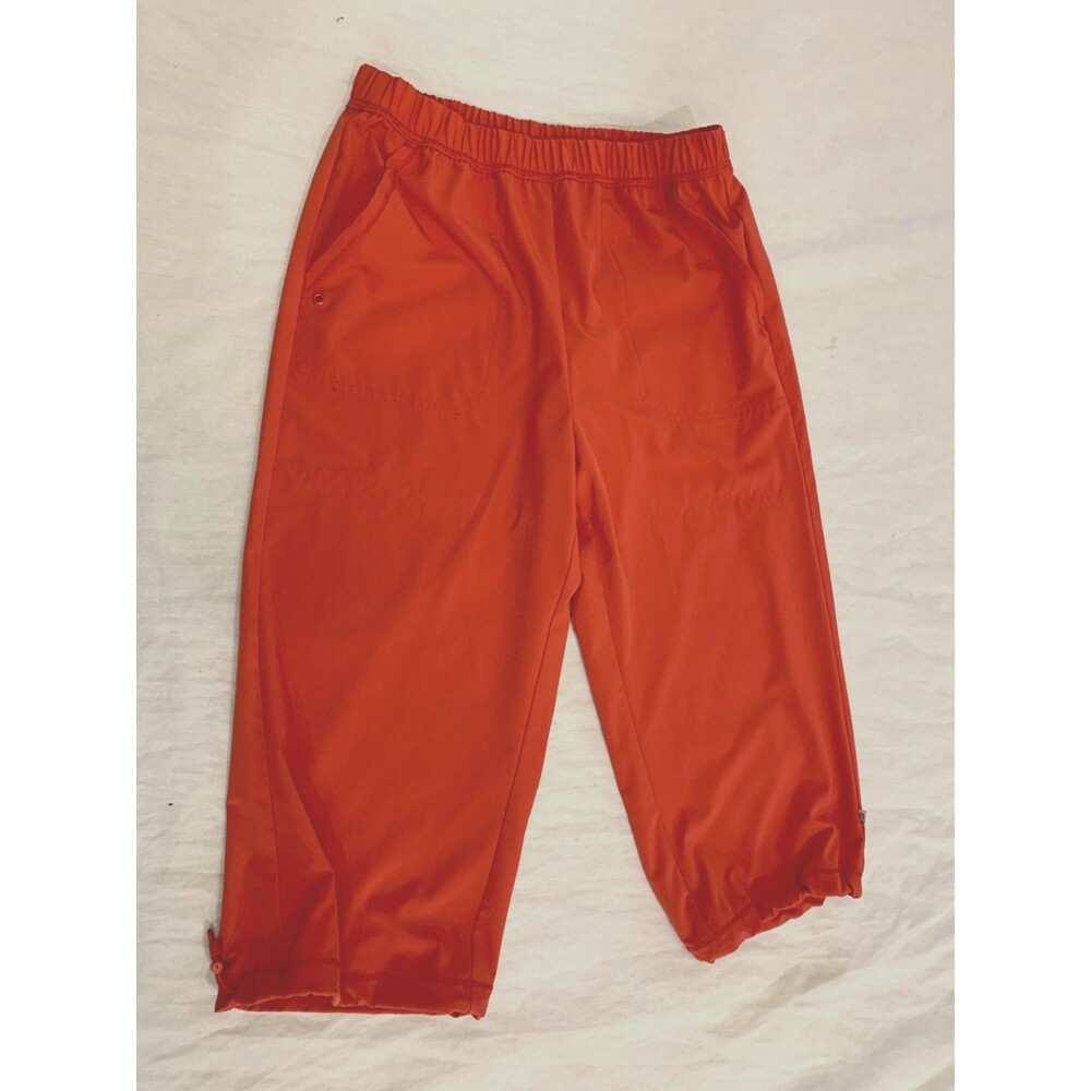 ZENERGY BY CHICOS WOMENS CAPRIS PANTS SIZE 1